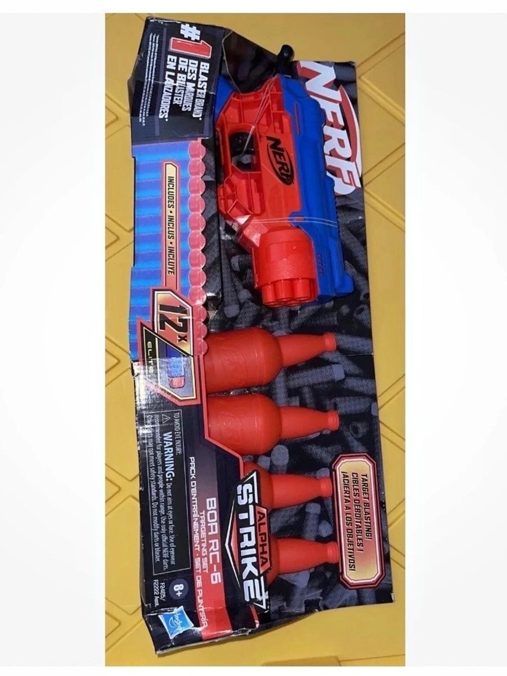 Nerf Alpha Strike Stryfe Blaster with Foam Darts